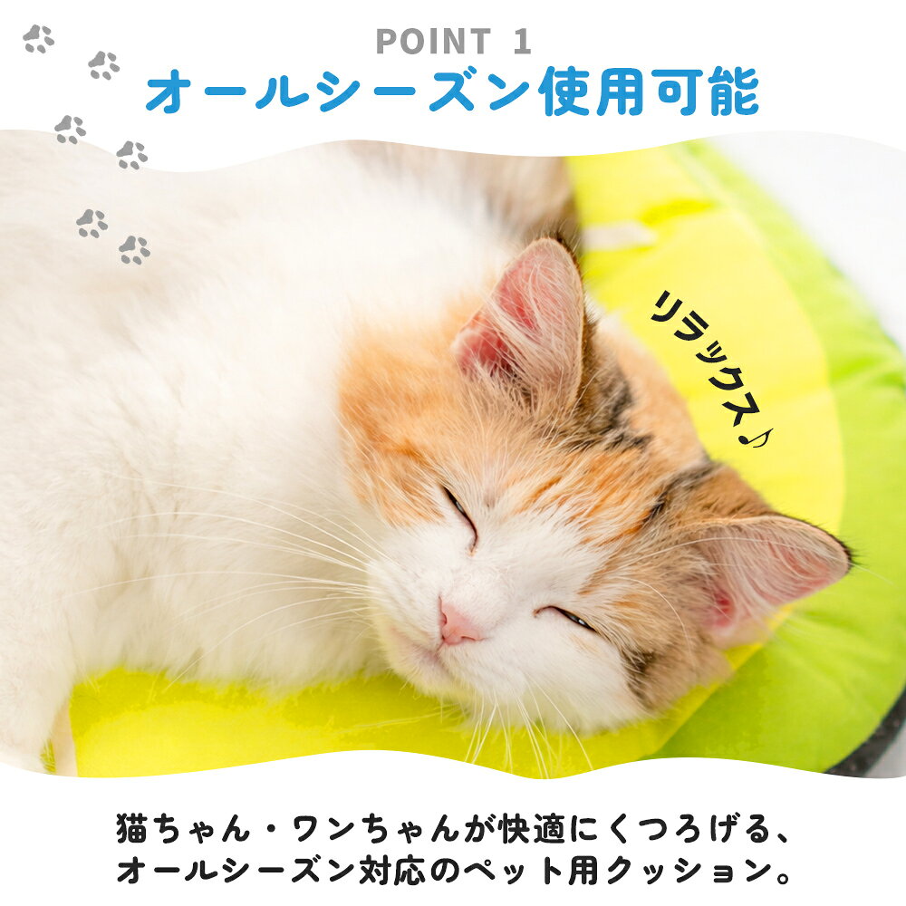 楽天スーパーSALE＜18％OFF＞ フルーツ型 果物 犬 猫 ベッド ペットベッド ペットマット 小型犬 中型犬 ふわふわ布団 寝床 寝具 ねこ いぬ クッション 滑り止め 柔らかい 春 夏 秋 冬 犬ベッド 睡眠 マット 猫用 犬用 おしゃれ かわいい foryou01-10000259 フォー・ユー1号店 サンプル画像2