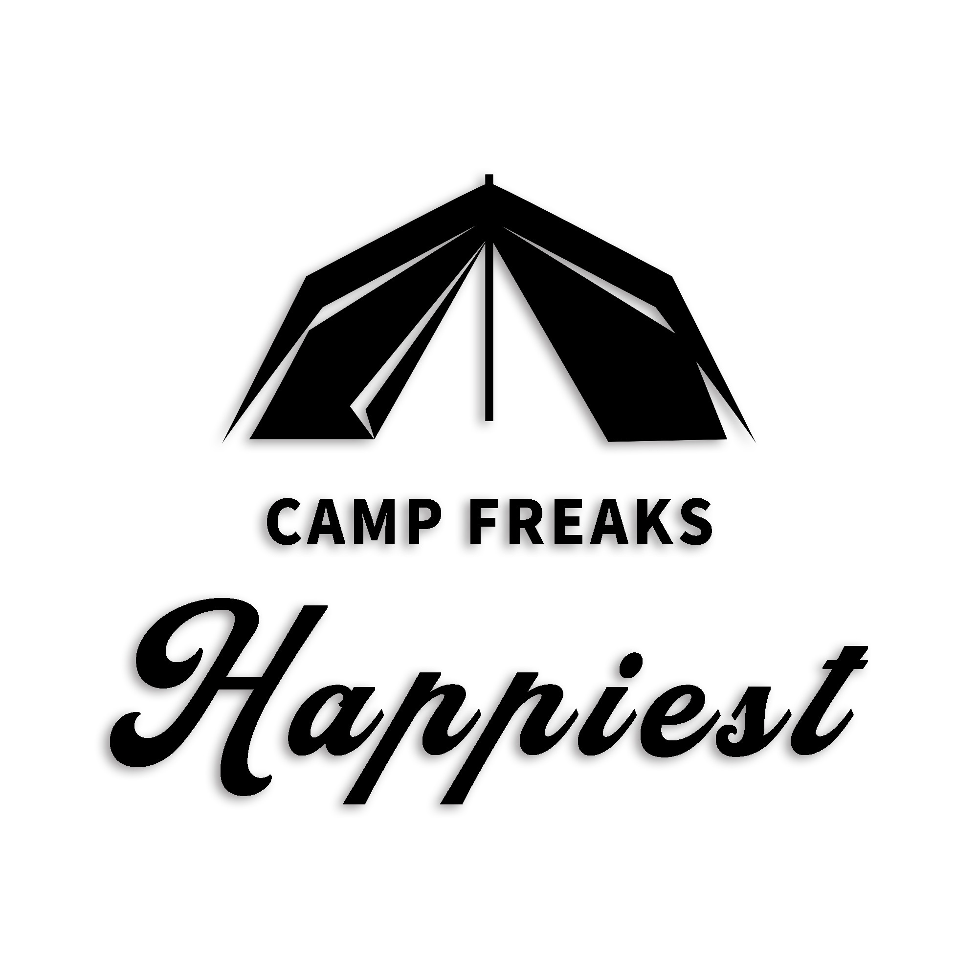 キャンプフリークス カッティング ステッカー シール outdoor 山 斧 マーク シルエット シンプル 防水 車 デカール