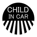 `ChCJ[ JbeBO XebJ[ CHILD IN CAR q Z[teB[ ^撆 J[XebJ[ Vv h  (47-01)