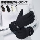 スキー スノーボード グローブ レディース スキーグローブ スノーボードグローブ スノボグローブ スノボーグローブ スノーグローブ 手袋 五本指 インナー無し ...