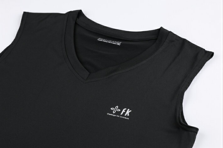 Fose Kift 【Vネックノースリーブ FK LOGO】・【送料無料】半袖 ユニフォームの下...