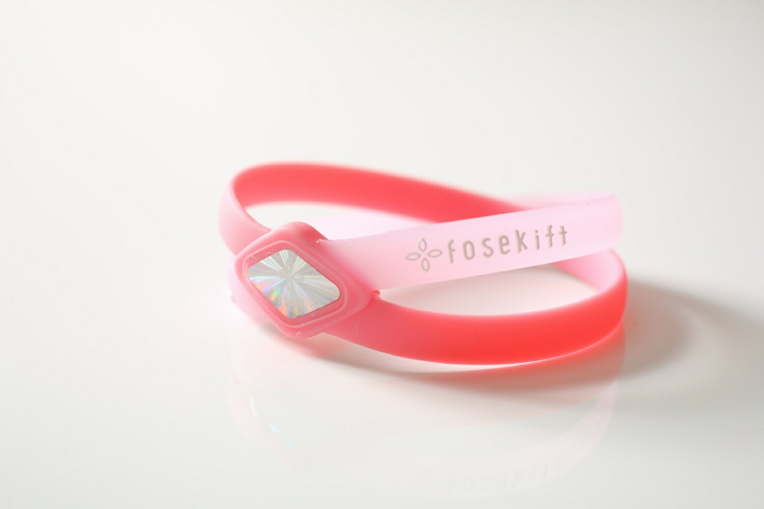 Fose Kift 【Pink】【送料無料】[スポーツアクセサリー シリコンブレスレット シリコンバ ...