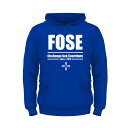 【FoseKiftスウェットパーカー】Blue