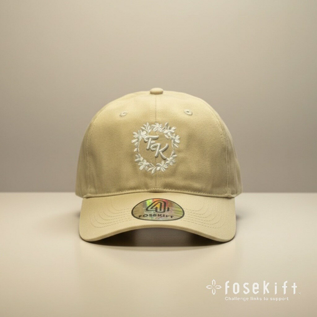 乐天商城 - 【FoseKift Ladies FK Flower Wreath Cap Beige×White】