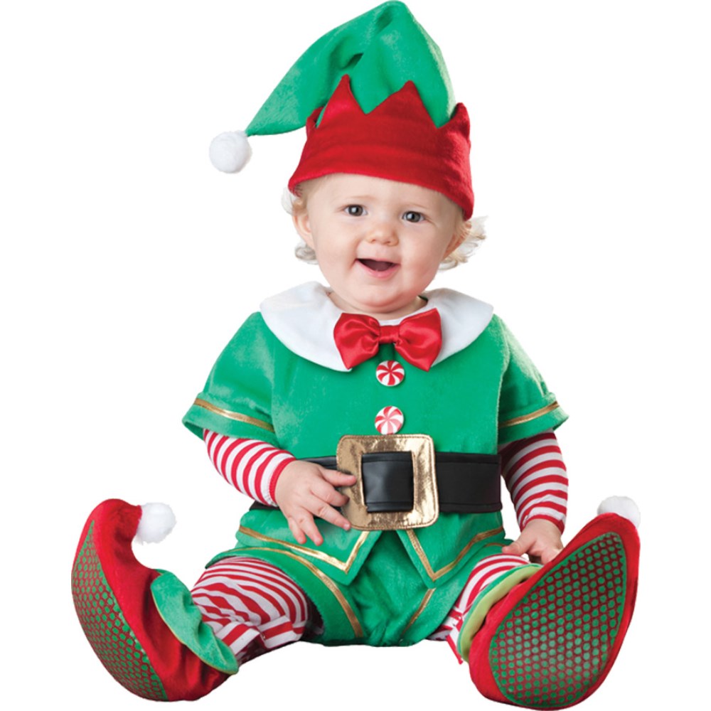 樂天商城 - サンタクロース　妖精　衣装、コスチューム　エルフ　ベビー用　クリスマス　SANTAS LIL ELF　コスプレ