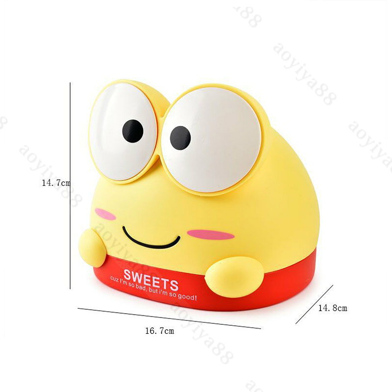 ティッシュケース ペーパーポット カエル かわいい ティッシュボックス トイレットペーパー ティッシュカバー ボックス 収納 整理 車載 [3]