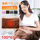 電熱ブランケット ケープ 加熱 ヒーター 電気毛布 電気 ブランケット 大判 100*65cm USB 給電 発熱毛布 防寒対策 男女兼用 暖かい 膝掛け 肩掛け