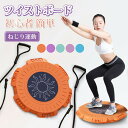 ツイストボード ツイストプレート ストライブ付き ダイエット器具 腰を鍛える グッズ 健康器具 バランスを鍛える 安定感 お腹 痩せ ねじり運動 シェイプアップ