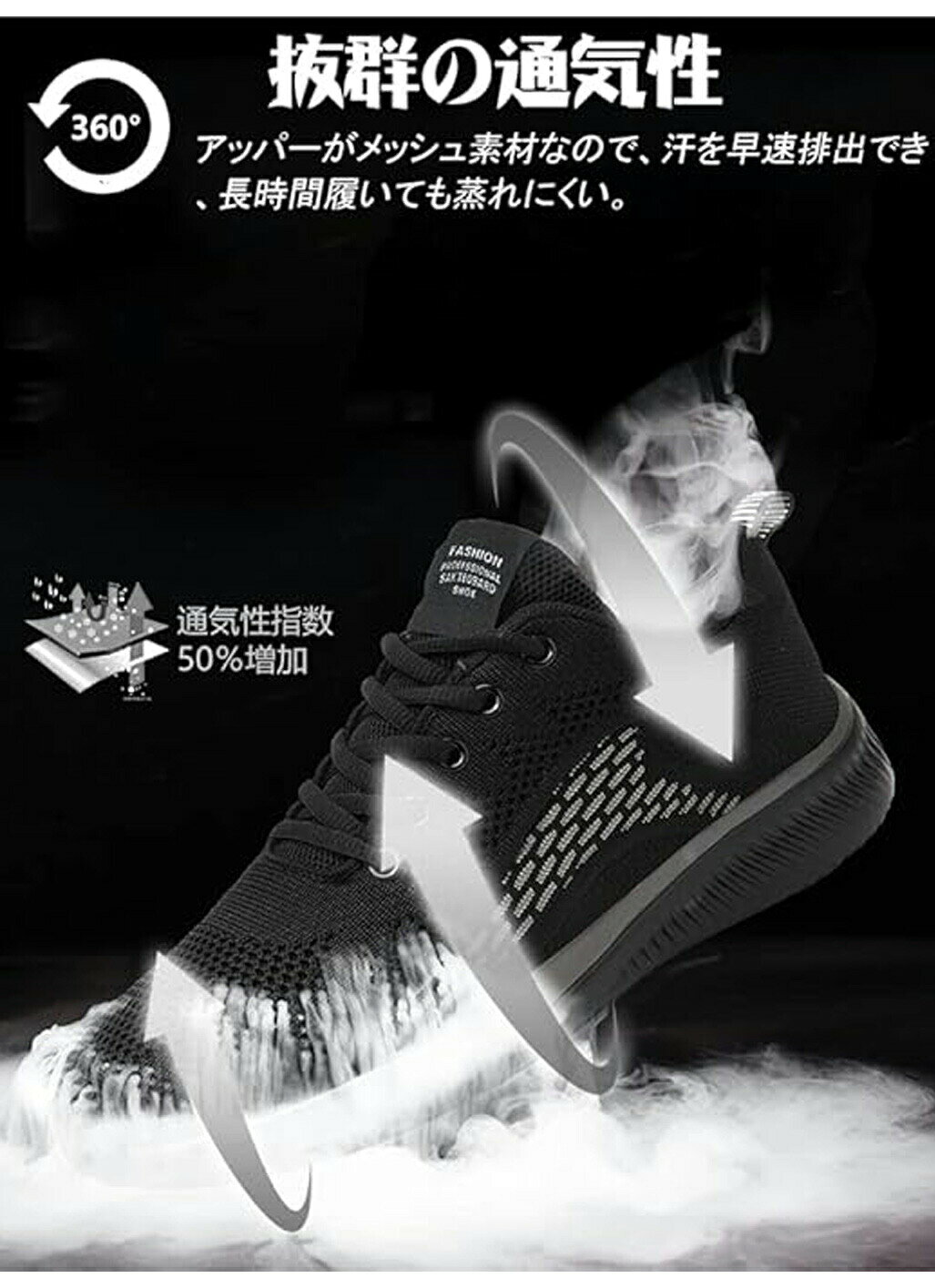 【6%OFFクーポン】スニーカー シューズ メンズ スポーツシューズ ランニングシュー...