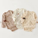 【クーポンで1,787円】ロンパース ベビー服 綿100% コットン カバーオール キッズ 新生児 服 ベビー 子供服 オールインワン 長袖 男の子 女の子 赤...