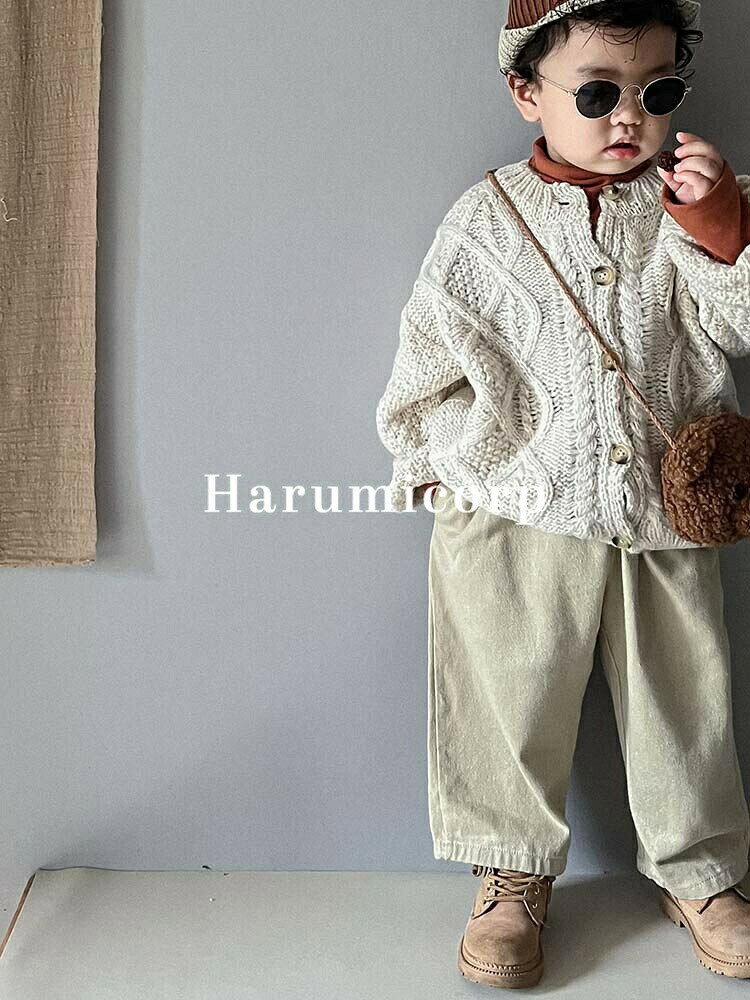 カーディガン キッズ 春秋 子供服 女の子 男の子 ニット セーター ベビー服 トップ...