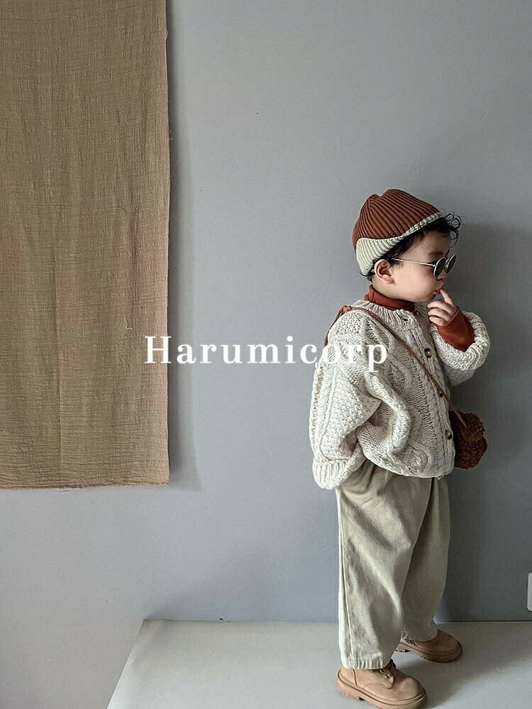 カーディガン キッズ 春秋 子供服 女の子 男の子 ニット セーター ベビー服 トップ...