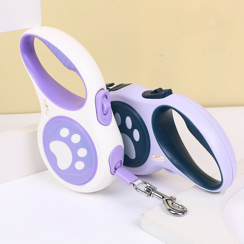 犬ロープナイロン 自動伸縮ト 巻取リードラクションロープペット用品 大/中/小型犬対応可 出かけ 散歩..