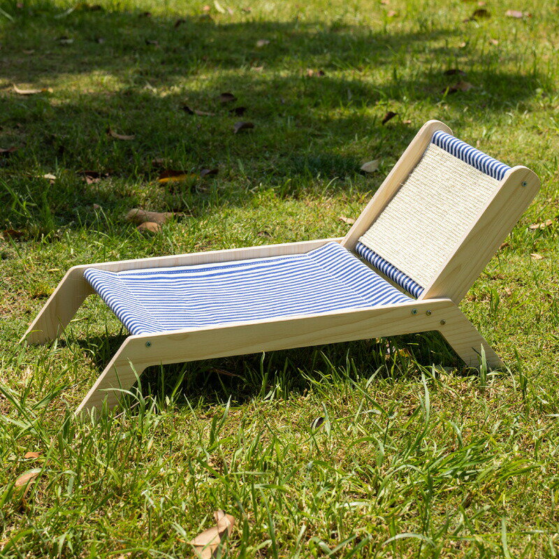 猫用ベッド夏のビーチベッド猫用寝台猫用寝台四季折々リクライニングチェア猫用つかみ柱離れペット用ベッド猫用ハンモック