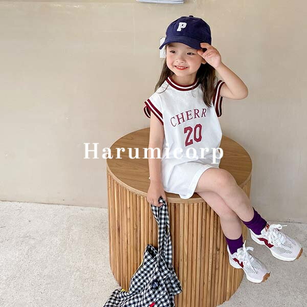 樂天商城 - ワンピース キッズ 子供服 女の子 夏服 韓国子ども服 Tシャツワンピース ジュニア おしゃれ かわいい ベビー服 入学 入園 保育園 幼稚園 誕生日 プレゼント お姫様 ナチュラル 150cm 140 130 120 110 100 90 80
