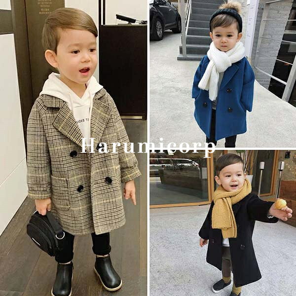 其它 - ロングコート キッズ 子供服 男の子 女の子 秋服 冬服 アウター トレンチコート 韓国子供服 ベビー服 トップス ジャケット 子ども服 パーカー ジャンパー おしゃれ 可愛い キッズコート 子供コート 学生 入学 入園 通学 通園 シンプル 130cm 120cm 110cm 100cm 90cm