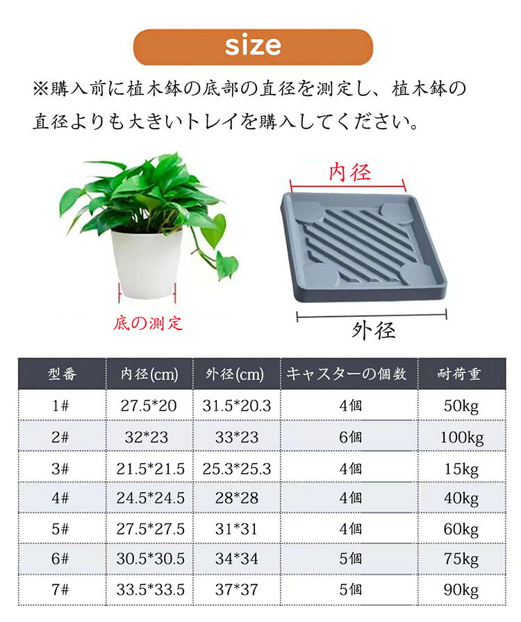 【送料無料】植木鉢台 貯水付き移動花台 四角形 鉢受台 鉢置き台 フラワースタンド...