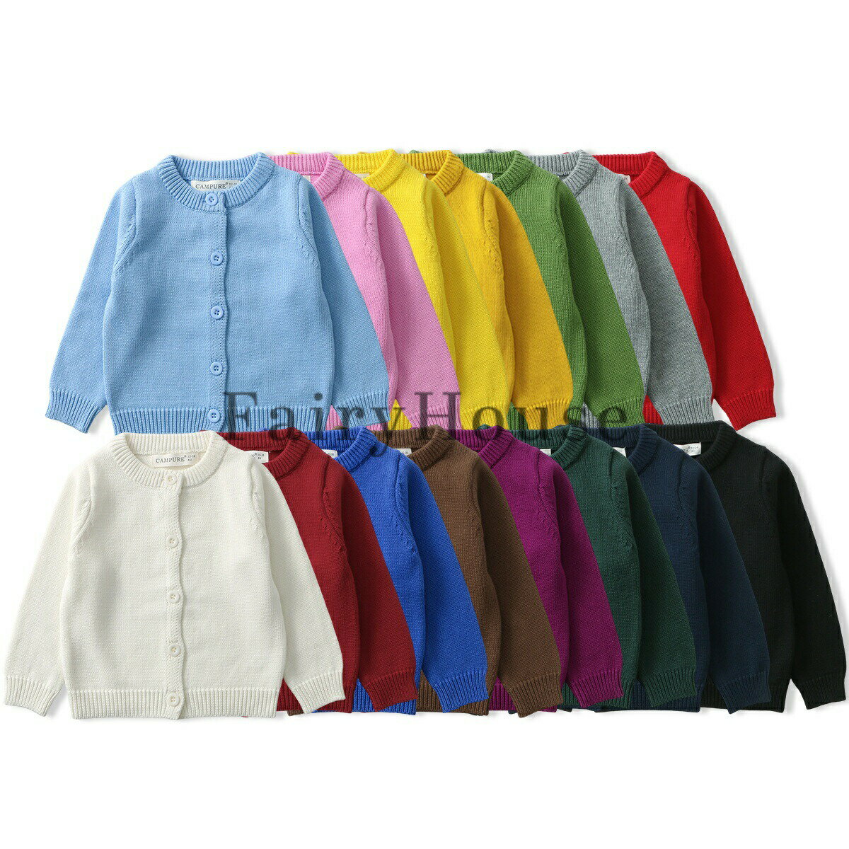 樂天商城 - 15色 カーディガン キッズ ベビー服 春 秋 冬 子供服 女の子 男の子 ニット セーター トップス 長袖 ジュニア 赤ちゃん 韓国子ども服 アウター カットソー 羽織りおしゃれ 可愛い 入園 入学 幼稚園 小学生 80 90 100 110 120 130 140 150cm クリスマス 誕生日 プレゼント