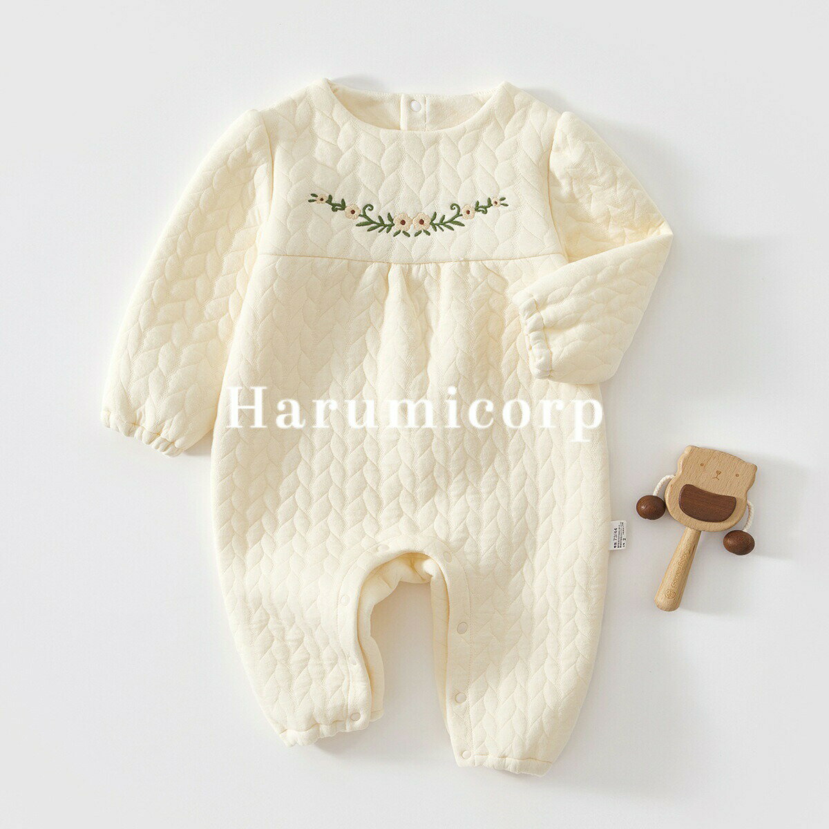 樂天商城 - 【6%OFFクーポン】ロンパース 長袖 綿100％ キルト ロンパース カバーオール キッズ ルームウェア 女の子 男の子 部屋着 防寒 あたたかい パジャマ お昼寝 子供服 新生児 赤ちゃん 下着 可愛い ジャンプスーツ コットン 出産祝い ギフト 66cm 73cm 80cm 90cm