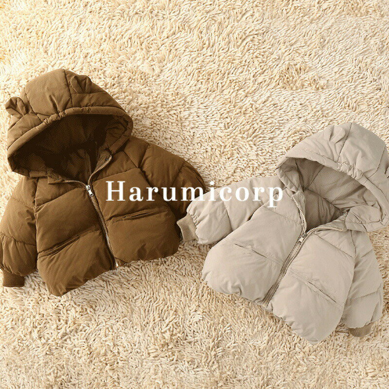 樂天商城 - 中綿コート キッズ 冬服 ベビー服 女の子 男の子 ジャケット フード付き 厚手 暖かい 子供服 トレンチコート 赤ちゃん トップス アウター パーカー ジャンパー 韓国子供服 ジュニア 子ども服 おしゃれ 可愛い 子供コート 80cm 90cm 100cm 110cm 120cm 入園入学