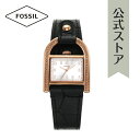 フォッシル 腕時計 アナログ クォーツ レディース ブラック プロプラネットレザー HARWELL ES5263 2023 春 ES5263 FOSSIL 公式 ブランド ビジネス 防水 誕生日 プレゼント 記念日 ギフト