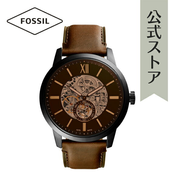 フォッシル 腕時計（メンズ） フォッシル 腕時計 アナログ メンズ ブラウン レザー TOWNSMAN ME3155 2017 夏 FOSSIL 公式 ブランド ビジネス 防水 誕生日 プレゼント 記念日 ギフト