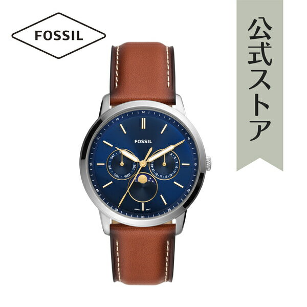 楽天FOSSIL フォッシル公式ストア2022 春 腕時計 メンズ フォッシル アナログ 時計 ブラウン プロプラネットレザー NEUTRA MINIMALIST FS5903 FOSSIL 公式 ブランド ビジネス 防水 誕生日 プレゼント 記念日 ギフト