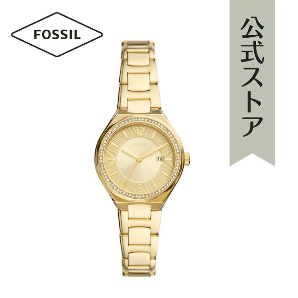 フォッシル フォッシル 腕時計 アナログ クォーツ レディース ゴールド ステンレススチール EEVIE BQ3801 2022 夏 FOSSIL 公式 ブランド ビジネス 防水 誕生日 プレゼント 記念日 ギフト