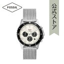 フォッシル 腕時計 アナログ クォーツ メンズ シルバー ステンレススチール FB - 01 FS5915 2022 夏 FOSSIL 公式 ブランド ビジネス 防水 誕生日 プレゼント 記念日 ギフト その1