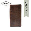 フォッシル 財布 メンズ フォッシル バイフォールド メンズ ブラウン レザー DERRICK ML3683201 2015 秋 FOSSIL 公式