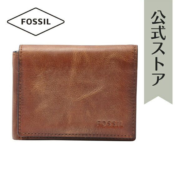 フォッシル バイフォールド メンズ ブラウン レザー DERRICK ML3700200 2015 秋 FOSSIL 公式