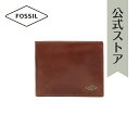 フォッシル 財布 メンズ フォッシル バイフォールド メンズ ブラウン レザー RYAN ML3829201 2016 冬 FOSSIL 公式