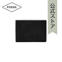 フォッシル 財布 メンズ フォッシル フロントポケットウォレット メンズ ブラック レザー STEVEN ML4396019 2021 秋 FOSSIL 公式