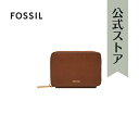 フォッシル レザー Card Case レディース ブラウン レザー Logan SL10045200 2024 春