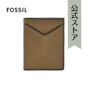 フォッシル 財布 メンズ フォッシル レザー Wallet メンズ オリーブ レザー Jayden SML1866365 2024 春