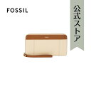 フォッシル レザー Clutch レディース ホワイト レザー Jori SWL3008111 2024 春