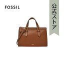 フォッシル レザー Satchel Bag レディース ブラウン レザー Tessa SHB3171210 2024 春