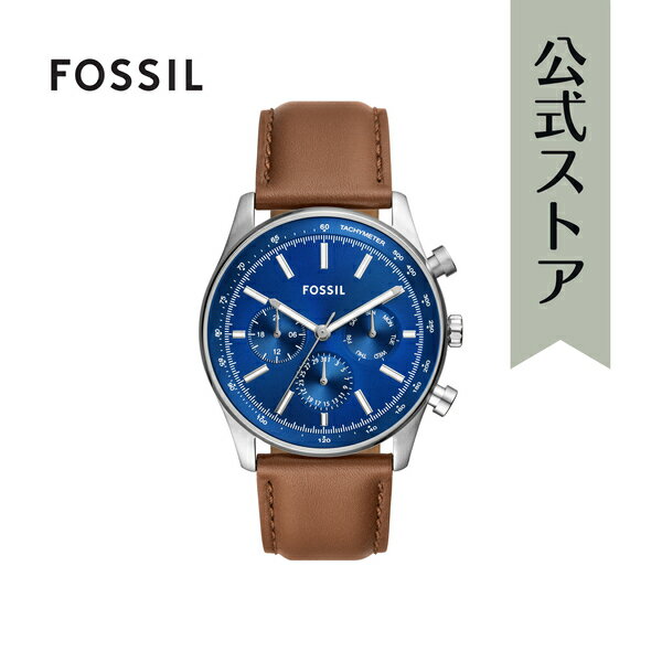 楽天FOSSIL フォッシル公式ストアフォッシル 腕時計 アナログ クオーツ メンズ ブラウン LiteHide?レザー Sullivan BQ2857 2024 春