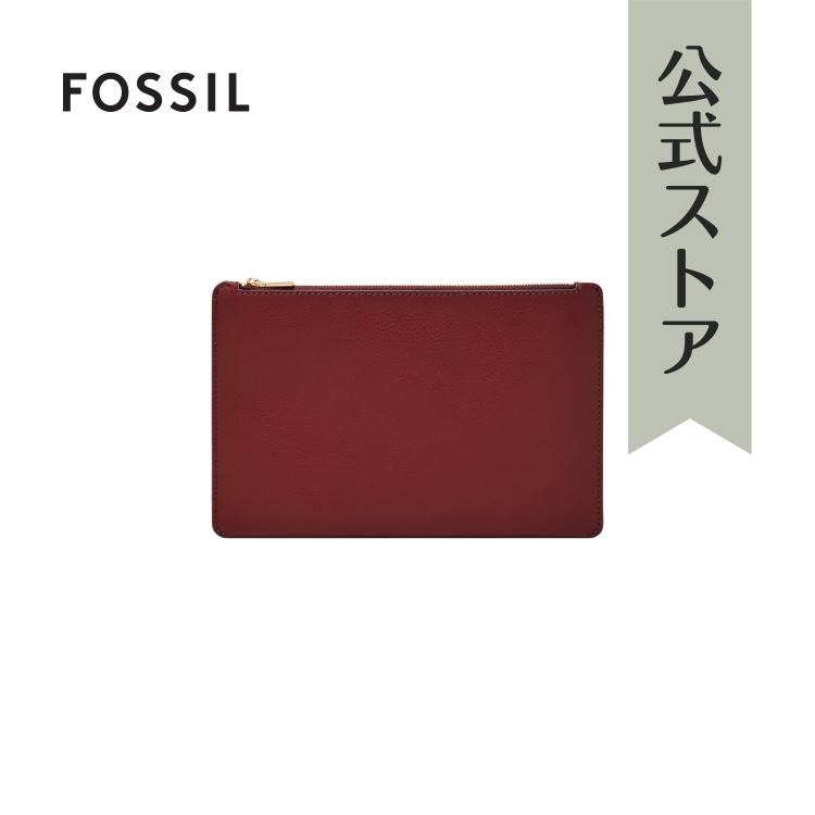 フォッシル 財布 カードケース 小物入り POUCH レディース レザー 2023 冬 FOSSIL 公式