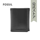 フォッシル 財布 メンズ 【30%OFF】フォッシル 財布 三つ折り メンズ ブラック RFID ALLEN SML1550001 2017 秋 FOSSIL 公式