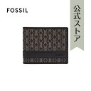 フォッシル 財布 メンズ 【30%OFF】フォッシル 財布 二つ折り メンズ ブラック レザー LUFKIN SML1844015 2022 冬 FOSSIL 公式