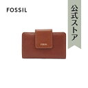 【GWセール/50 OFF】フォッシル 財布 ミニ レディース ブラウン レザー MADISON SWL2230210 2019 秋 FOSSIL 公式