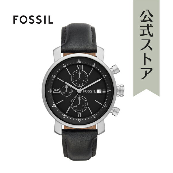 【30%OFF】フォッシル 腕時計 アナログ　クォーツ Rhett メンズ ステンレススチール シルバー BQ1006 2013 秋 FOSSIL OUTLET 公式