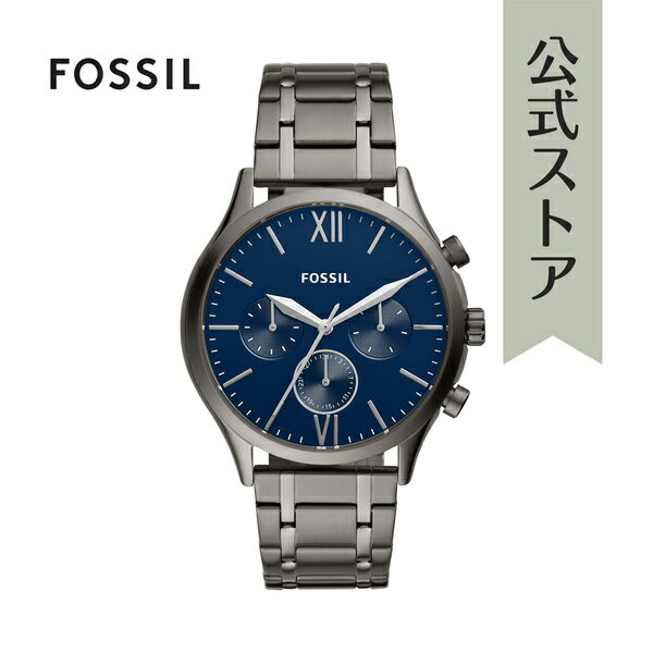 【30%OFF】フォッシル 腕時計 アナログ　クォーツ FENMORE メンズ ステンレススチール スモーク BQ2401 2018 冬 FOSSIL OUTLET 公式