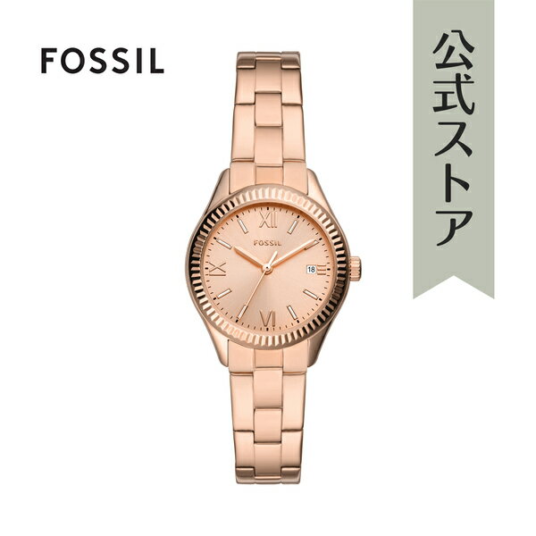 フォッシル フォッシル 腕時計 アナログ　クォーツ RYE レディース ステンレススチール ローズゴールド BQ3639 2021 夏 FOSSIL OUTLET 公式