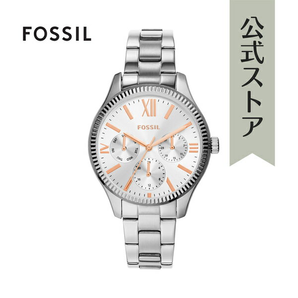 フォッシル 【50%OFF】フォッシル 腕時計 アナログ　クォーツ RYE レディース 合金 シルバー BQ3690 2021 春 FOSSIL OUTLET 公式