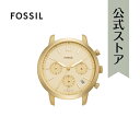 楽天FOSSIL フォッシル公式ストア【GWセール/50％OFF】フォッシル 腕時計 ウォッチヘッド NEUTRA レディース ステンレススチール ゴールド C161008 2023 春 FOSSIL 公式