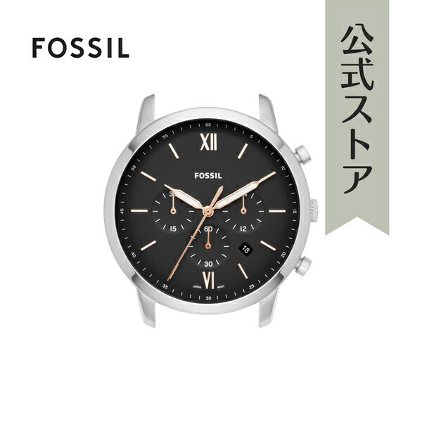 フォッシル 腕時計 ウォッチヘッド Neutra Chrono メンズ ステンレススチール シルバー C221045 2018 春 FOSSIL 公式