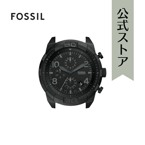 フォッシル 腕時計 ウォッチヘッド BRONSON メンズ ステンレススチール ブラック C241017 2023 春 FOSSIL 公式