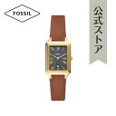 フォッシル 腕時計 アナログ レディース ブラウン LiteHideレザー RAQUEL ES5303 2023 秋 FOSSIL 公式